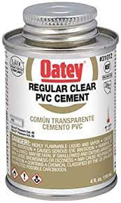 31012 CEMENTO PVC OATEY REGULAR TRANSPARENTE 4 OZ