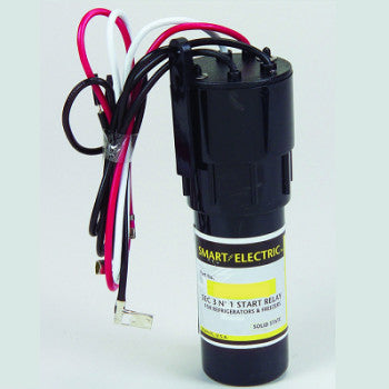 SEC410 3 IN 1 START RELAY 1/4-1/3 HP 115V SOLID STATE