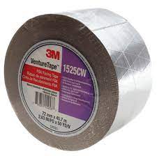 3M 1525CW VENTURE TAPE 2.83IN/PO X 50 YD/V NATURAL ALUMINUM TAPE