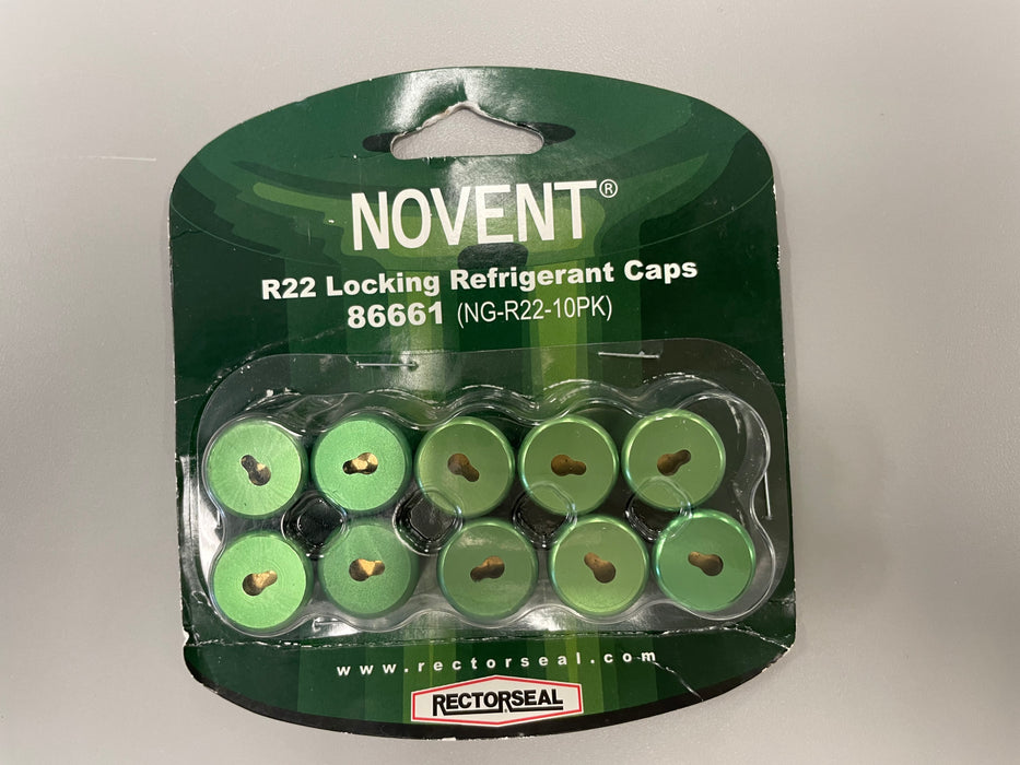 86661 NG-R22-10PK LOCKING REFRIGERANT CAPS