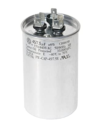 SE46 RUN CAPACITOR 30+7.5X370 VOLT