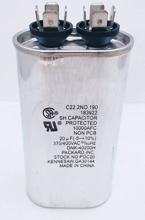 SE631 RUN CAPACITOR 20+5X370 VOLT