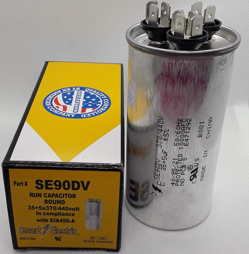 CONDENSADOR DE MARCHA SE90DV 35+5X440X370 VOLTIOS