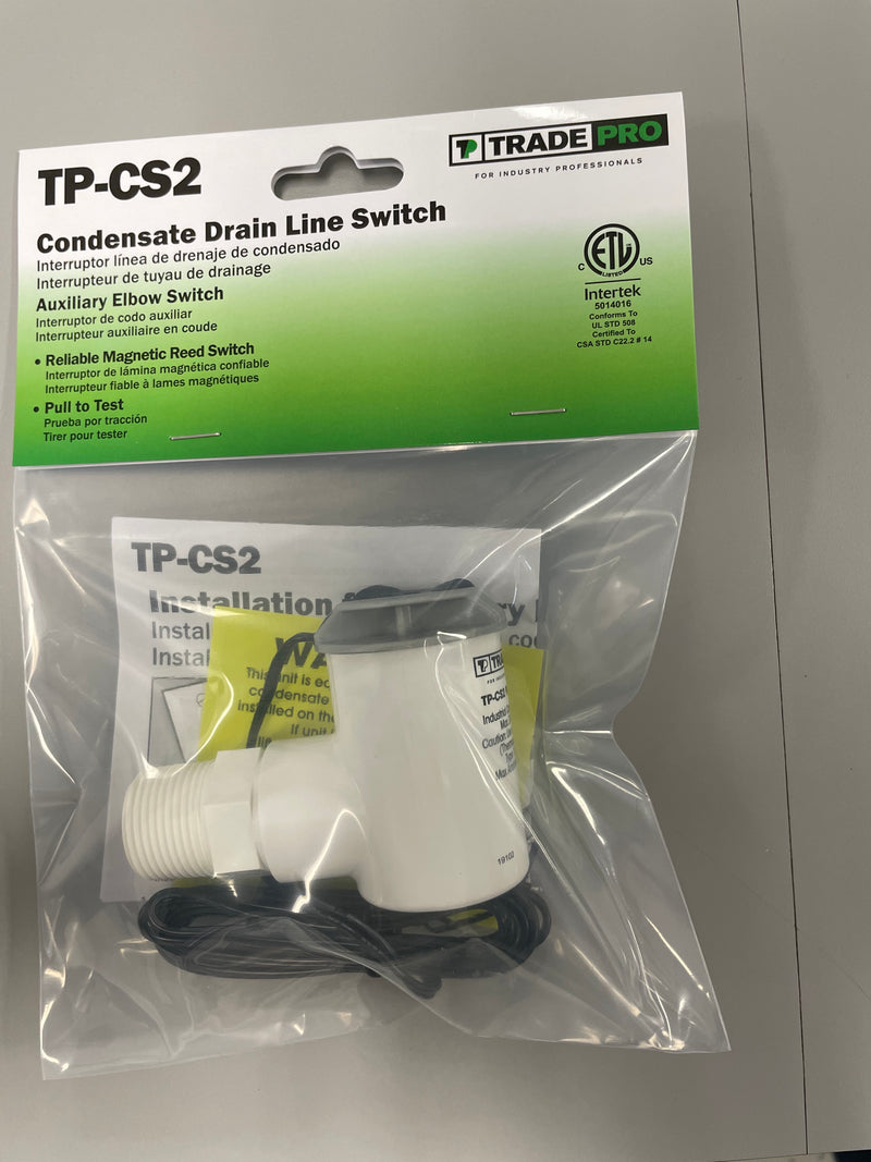 TP-CS2 CONDENSATE DRAIN LINE SWITCH