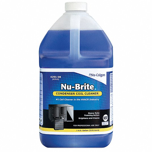 4291-08 LIMPIADOR DE SERPENTINES DE CONDENSADOR NU-BRITE (PRO-BLUE)