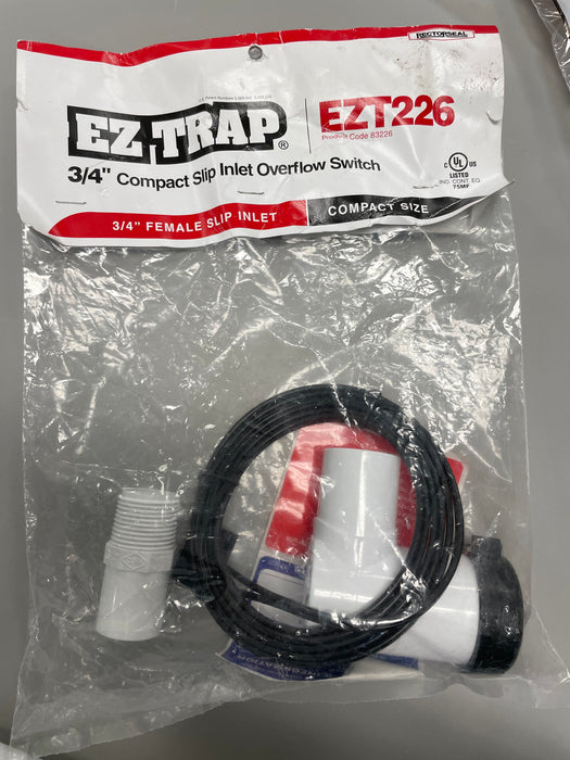 EZT226 3/4 COMPACT SLIP  INLET OVERFLOW SWITCH