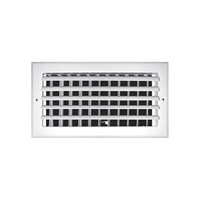 A301HM 10X06   ALUMINUM ADJUSTABLE CURVED BLADE CEILING GRILLE