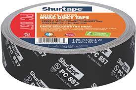 PC857-2BPT UL BLK CLOTH DUCTAPE 2X180 957B