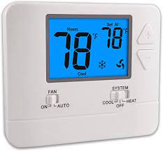 QC-721 TERMOSTATO NO PROGRAMABLE BOMBA DE CALOR 2 CALOR 1 FRÍO