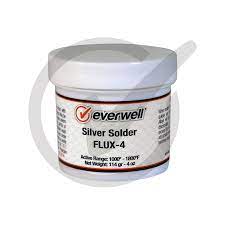 FLUX-4  PASTE SOLDERING FLUX 4 OZ (113G)-120OCS/CTN EVERWELL