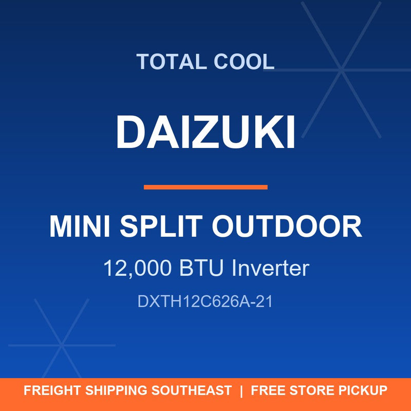 Unidad exterior mini-split inverter Daizuki 12,000 BTU (21 SEER2, R-32)