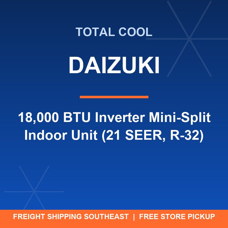 Unidad interior mini-split Inverter Daizuki de 18.000 BTU (21 SEER, R-32)