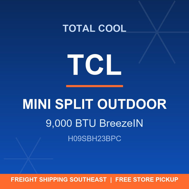 TCL 9,000 BTU BreezeIN Mini-Split Outdoor Unit (24 SEER2, R-454B)