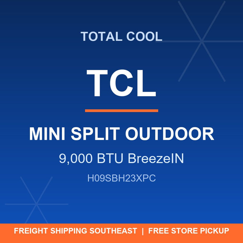 TCL 9,000 BTU BreezeIN Mini-Split Outdoor Unit (24 SEER2, R-454B)