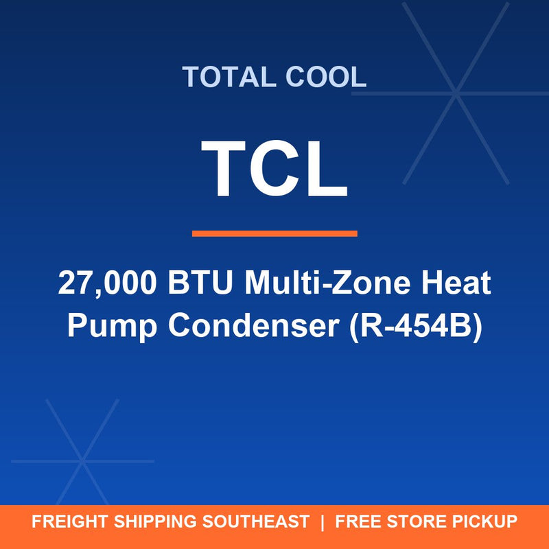Condensador de bomba de calor multizona TCL de 27 000 BTU (R-454B)