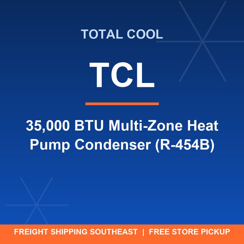 Condensador de bomba de calor multizona TCL de 35 000 BTU (R-454B)