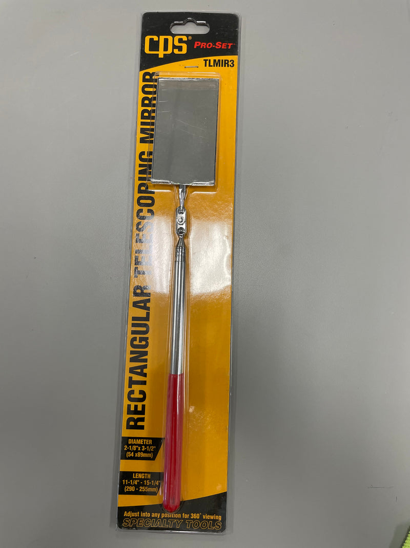 TLMIR3 ESPEJO TELESCÓPICO RECTANGULAR