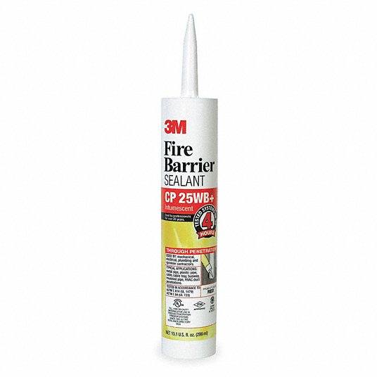 3M FIRE BARRIER SILICONE SEALANT  2000+ FLEXIBLE FIRESTOP 10.3 OZ