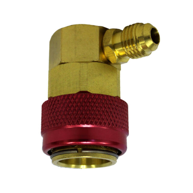 66434-R QUICK CONNECT COUPLER HIGH SIDE R134A (RED)