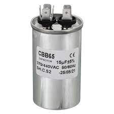 SE1540-ODV CONDENSADOR DE MARCHA OVALADO 15X370/440 VOLTIOS