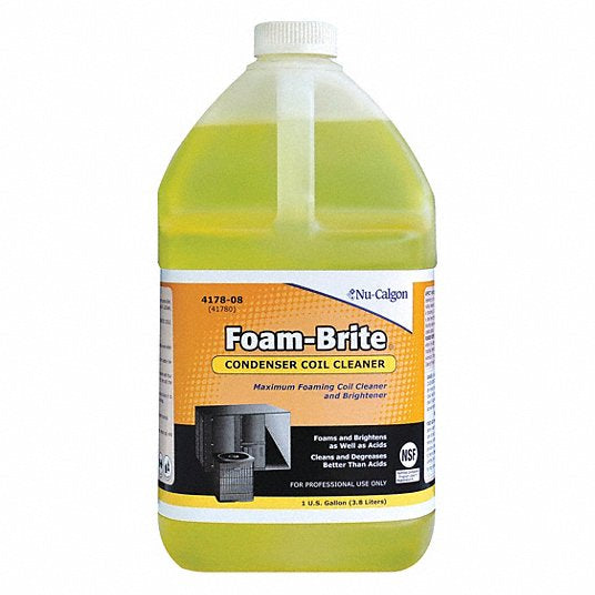 4178-08 NU-FOAM-BRITE-1GAL  FOAMING (YELLOW)